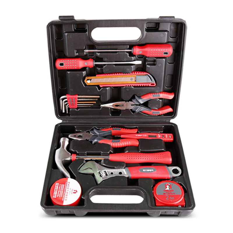 德力西电气手工具组套15件套 DHCHT1015T 黑色